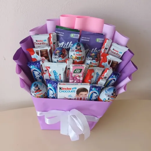 Конверт из сладостей