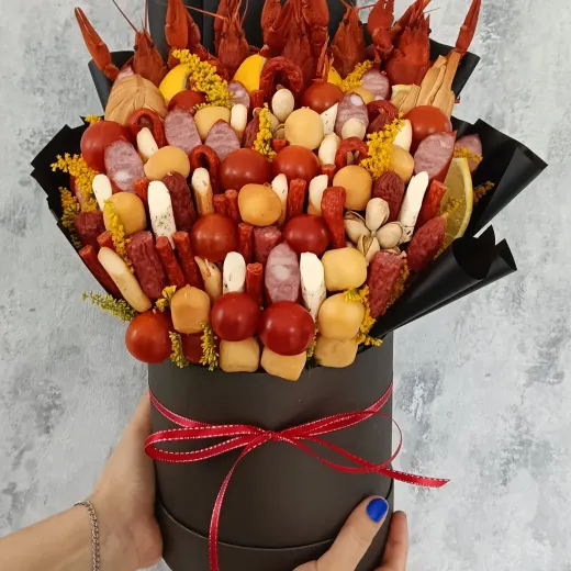 Букетик из вкуснейших закусок