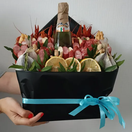 Букет из потрясающих закусок