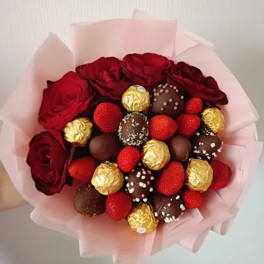 Букет Сладкий роман