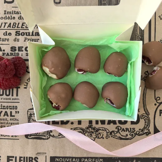 Малина в двойном шоколаде