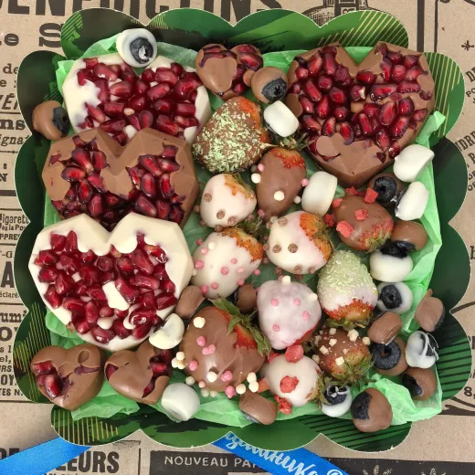 Ягоды в шоколаде