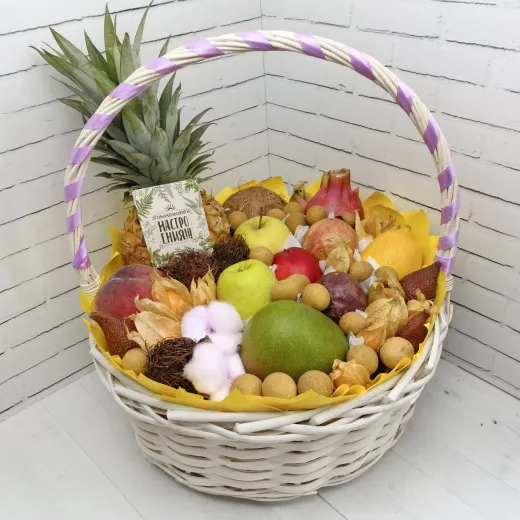 Корзина тропический микс