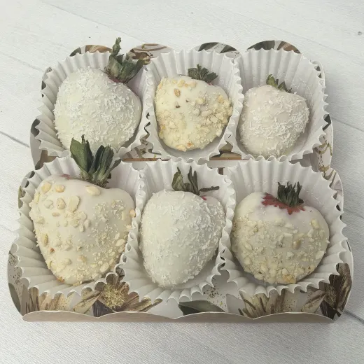 Свежая клубника в шоколаде