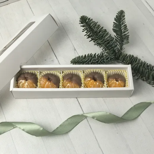 Мандарины в шоколаде